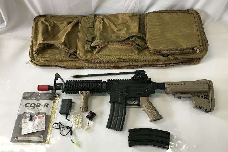 中古 通販 「東京マルイ CQB-R次世代電動ガン FDE 付属品あり ...