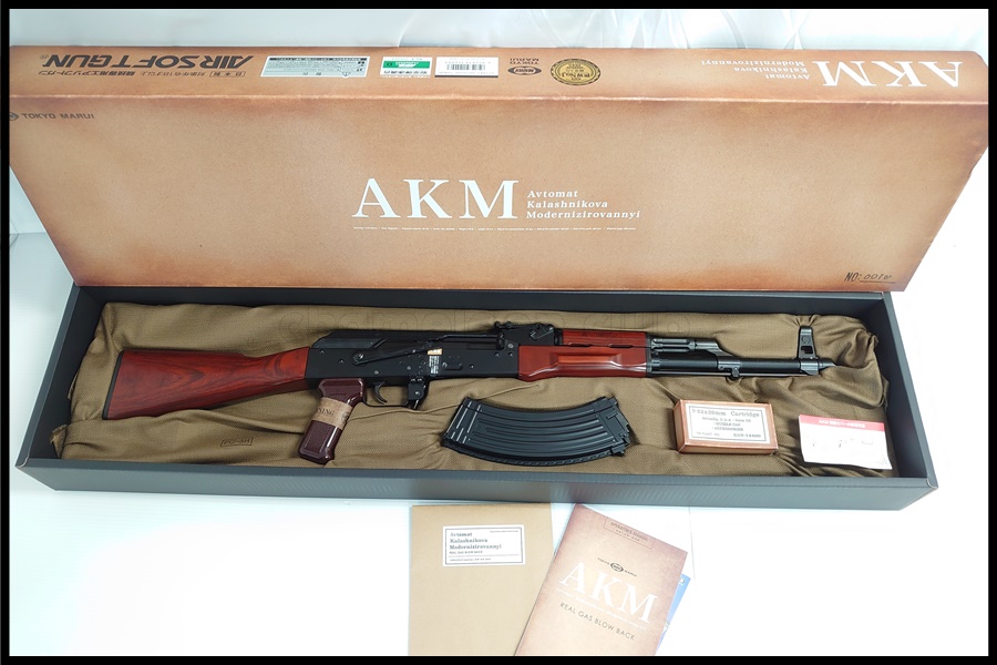 【公式店】東京マルイ　AKM　ガスブローバック　エアガン　ガスガン　サバゲー　AK47　AK74 ガスガン