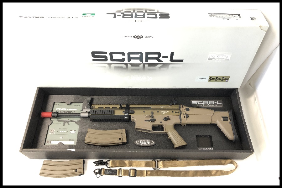 爆買い新作東京マルイ　次世代電動ガン　SCAR-L ダークアース 電動ガン